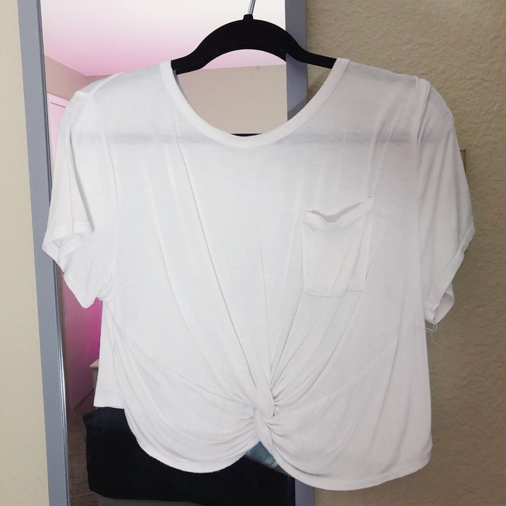 Twist Front Crop Top